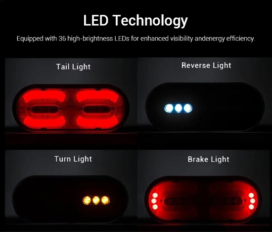 Modular Combination Rear Taillight Modular Combination Rear Taillight