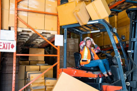 forklift load falling forklift load falling