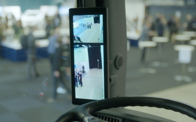 Semi Truck Side Mirror Camera Semi Truck Side Mirror Camera