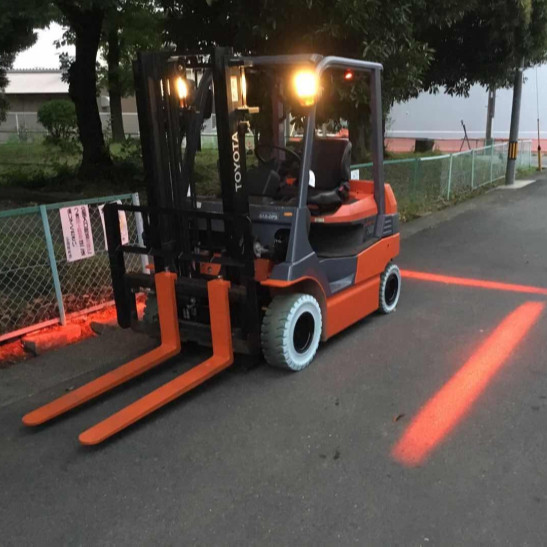 forklift red zone light forklift red zone light