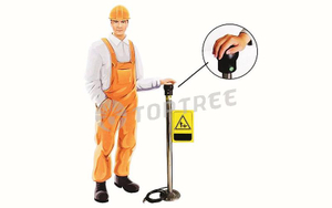 electrostatic discharge ball with sound light