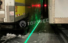laser docking aid for trucks