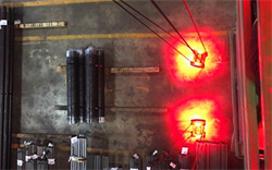 Red Crane Warning Spotlight