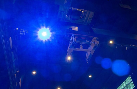 Overhead Crane LED Safety Warning Spotlight