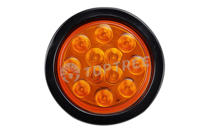 4″ Amber 12-LED Trailer Brake/Turn/Tail Light