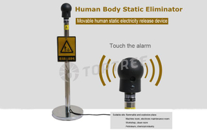 human body electrostatic releaser with sound warning