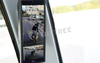 digital side-mirror camera for trucks and buses