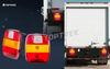 12V 24V universal truck tail light