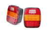 truck trailer LED rear light with license plate light