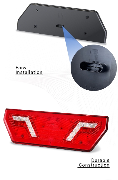 Turn Signal Four Functions with Reverse Light