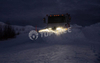 tractor / truck flood light with de-ice
