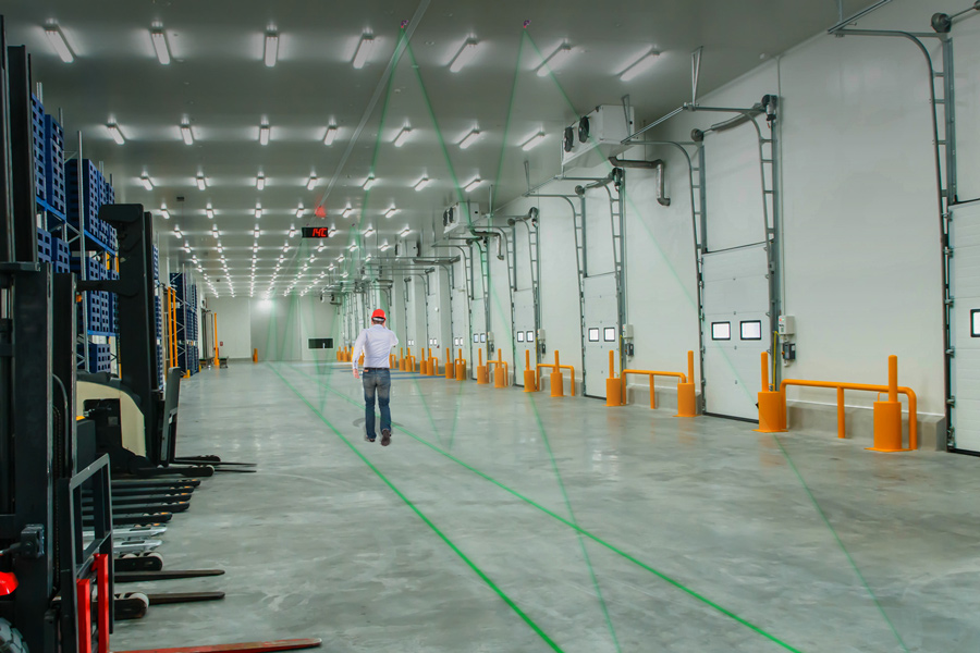 Virtual Laser Walkway and Laser Docking System - TOPTREE