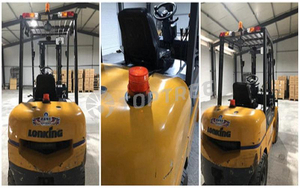 forklift amber rotary beacon