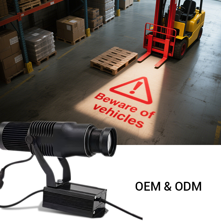 virtual signage projector