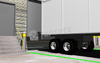 truck docking laser projector
