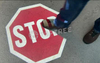 led safety floor sign projector