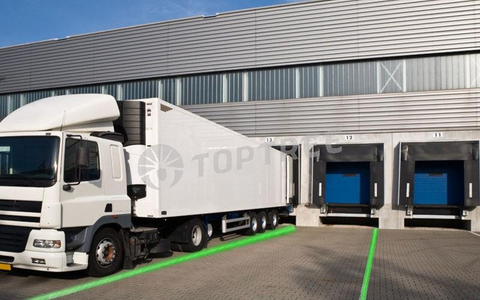 truck & trailer docking laser line
