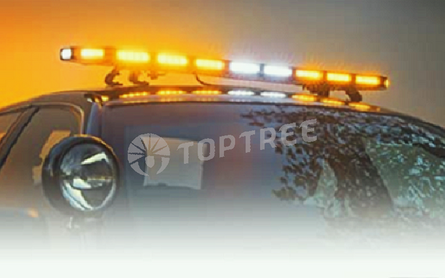 24″ Amber Roof Beacon for Emergency / Utility Vehicles