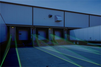 Dock Parking Laser Lines