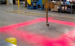 Crane Safety Warning Zone