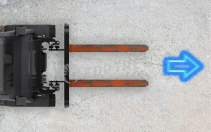 forklift arrow safety light