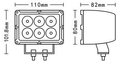 Truck LED Work Light