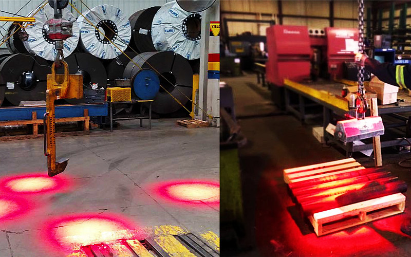 Overhead Crane Warning Lights Improve Safety - TOPTREE