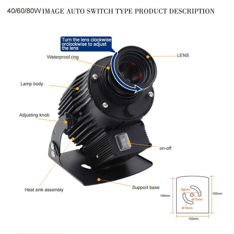 virtual signage projector