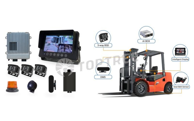 forklift pedestrian collision avoidance camera