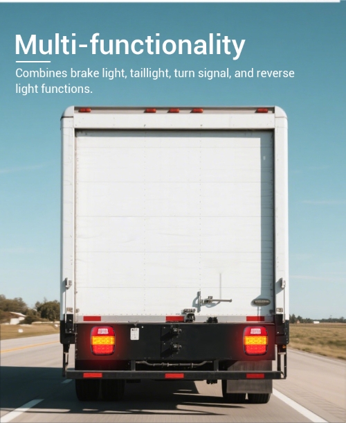 Tricolor Combination Rear Taillight