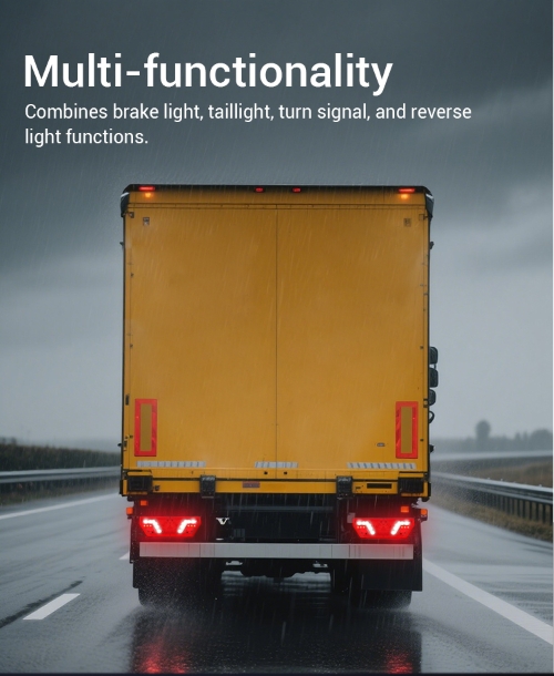 Turn Signal Four Functions with Reverse Light