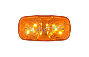2.5″ amber trailer side marker light