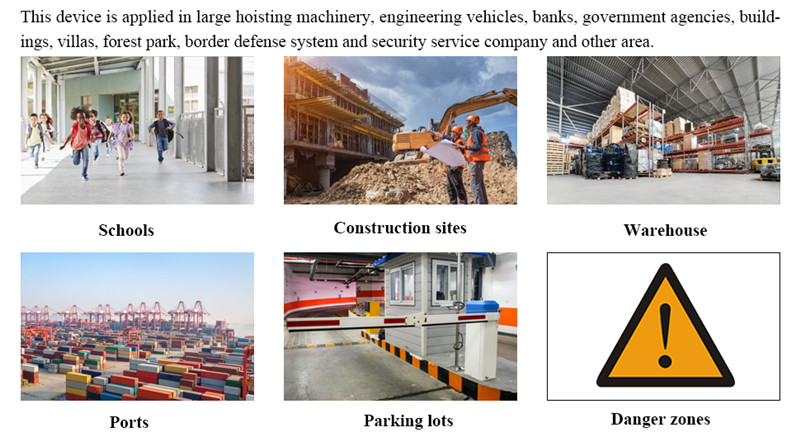 industrial sound and light alarm