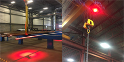 crane warning spotlight