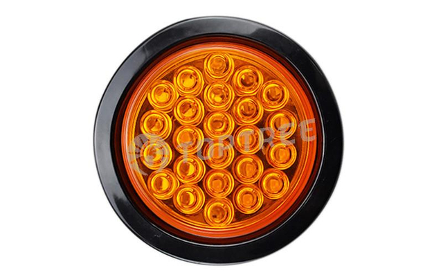 4″ round LED trailer tail light