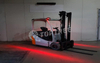 LED forklift exclusion zone light