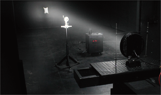 Optical test Dark Room