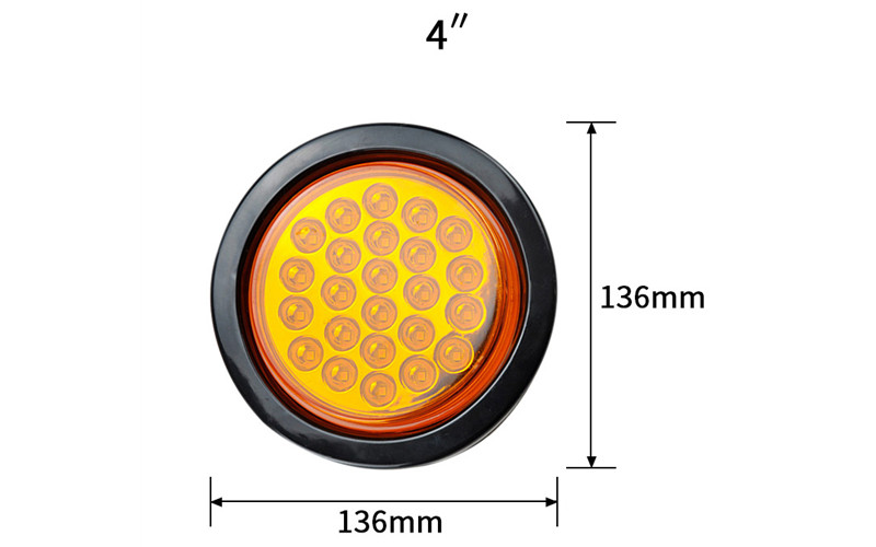 amber turn signal light