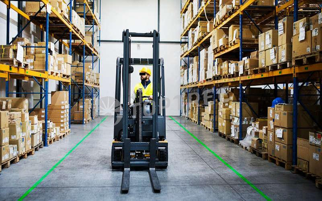 laser marking for industrial safety zones