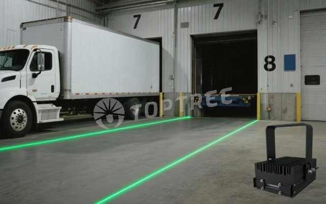truck & trailer docking laser line