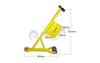 floor tape applicator for warehouse