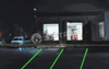 warehouse dock laser guide system