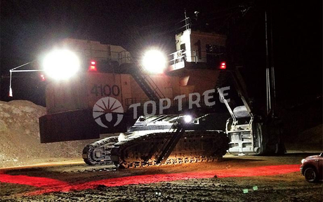 Toptree LED Safety Zone Light and Safety Spotlight for Overhead Cranes