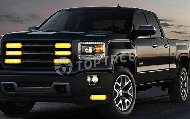 amber rotary emergency light