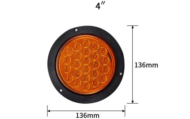 amber turn signal light