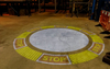 customised gobo projection for crane safety