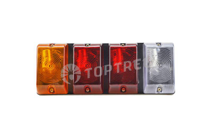 4-bulb truck / trailer rear light