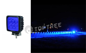 27W blue sprayer boom lamp