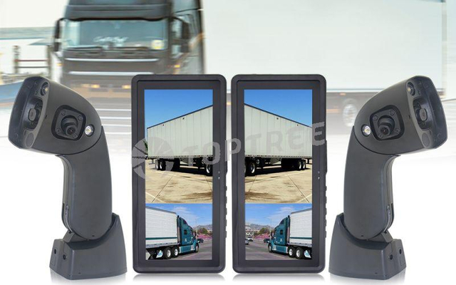 12.3″ digital side mirror for truck