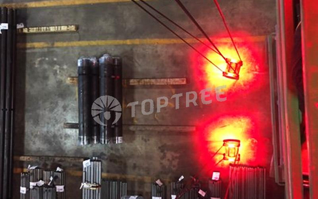 120W RED BLUE LED CRANE WARNING LIGHTS